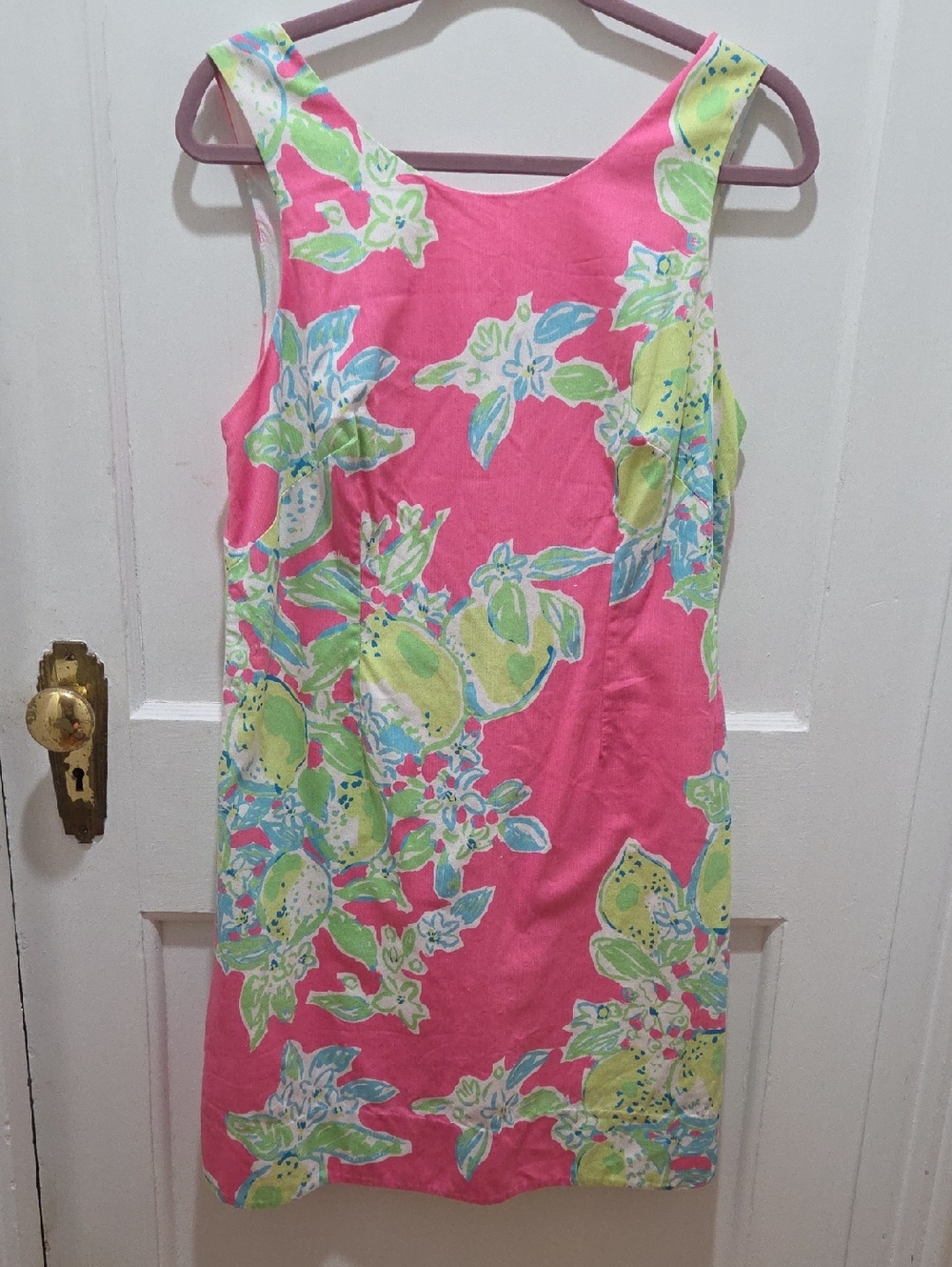Lilly Pulitzer Pink Floral Mini Dress